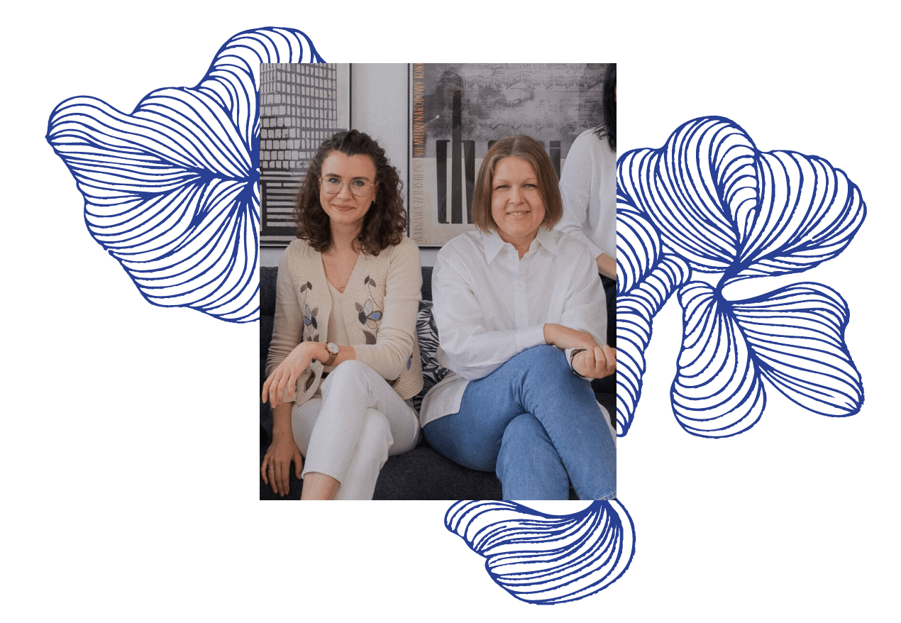 Ewa Kotecka i Anna Mindykowska